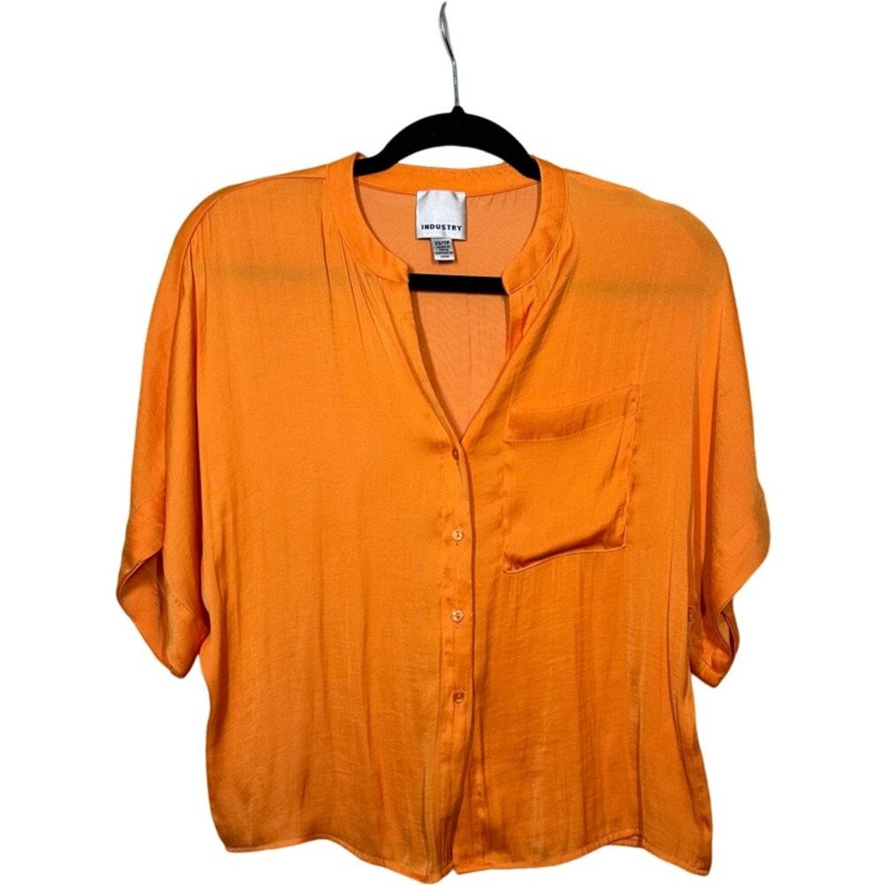 Vibrant Orange INDUSTRY REPUBLIC Blouse - XS